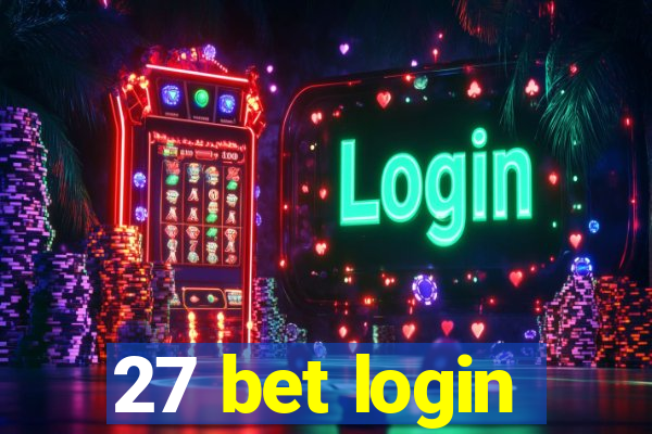 27 bet login